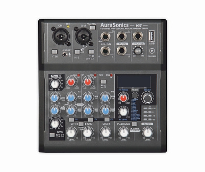 AuraSonics K4 компактный микшерный пульт в Чкаловске