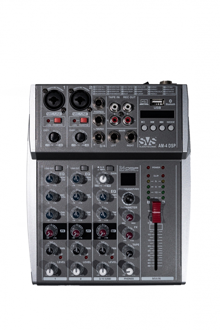 SVS Audiotechnik mixers AM-4 DSP Аналоговый микшерный пульт, 4-канала в Чкаловске