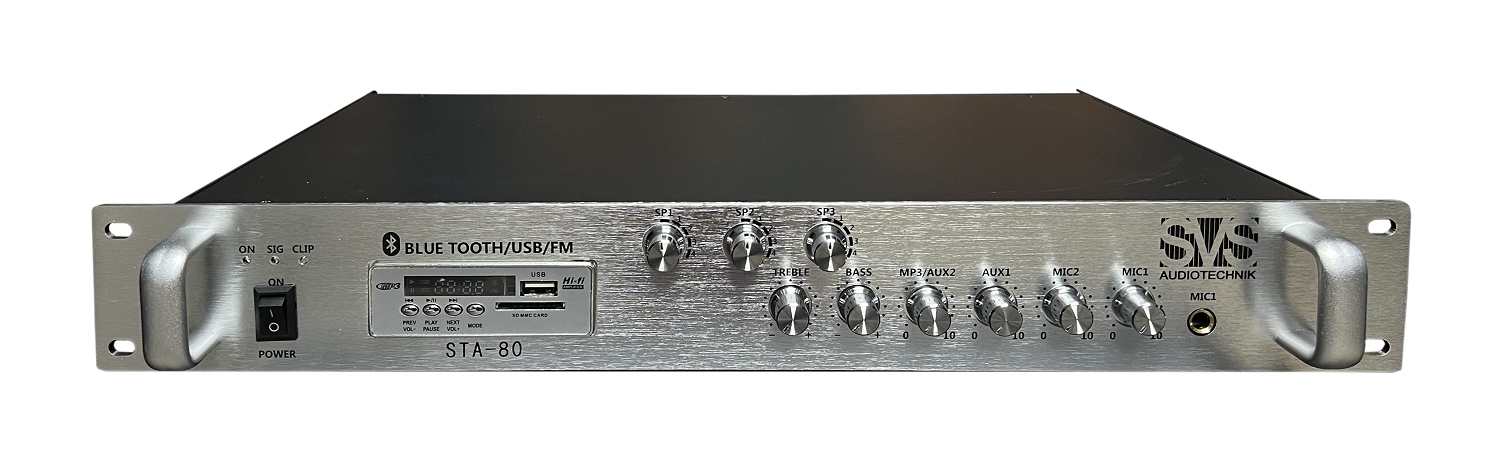 SVS Audiotechnik STA-80 Микшер-усилитель для систем Public Address в Чкаловске