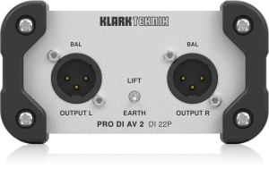 Klark Teknik DI 22P пассивный стерео директ-бокс в Чкаловске