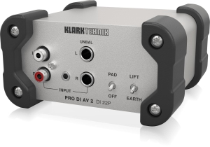 Klark Teknik DI 22P пассивный стерео директ-бокс в Чкаловске